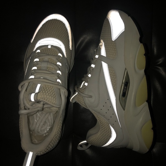 Dior BB22 Reflective White sneakers - Picture 4 of 5